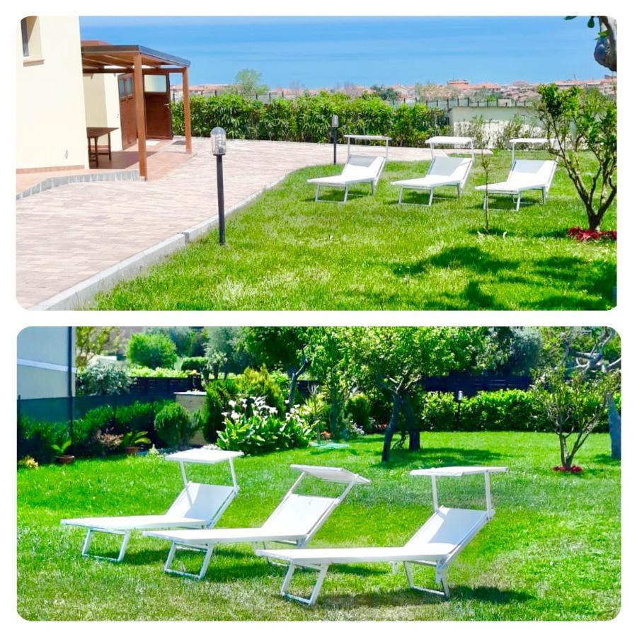 Casa Vacanze Con Vista Mare E Giardino - Amanecer Marzocca di Senigallia Kültér fotó